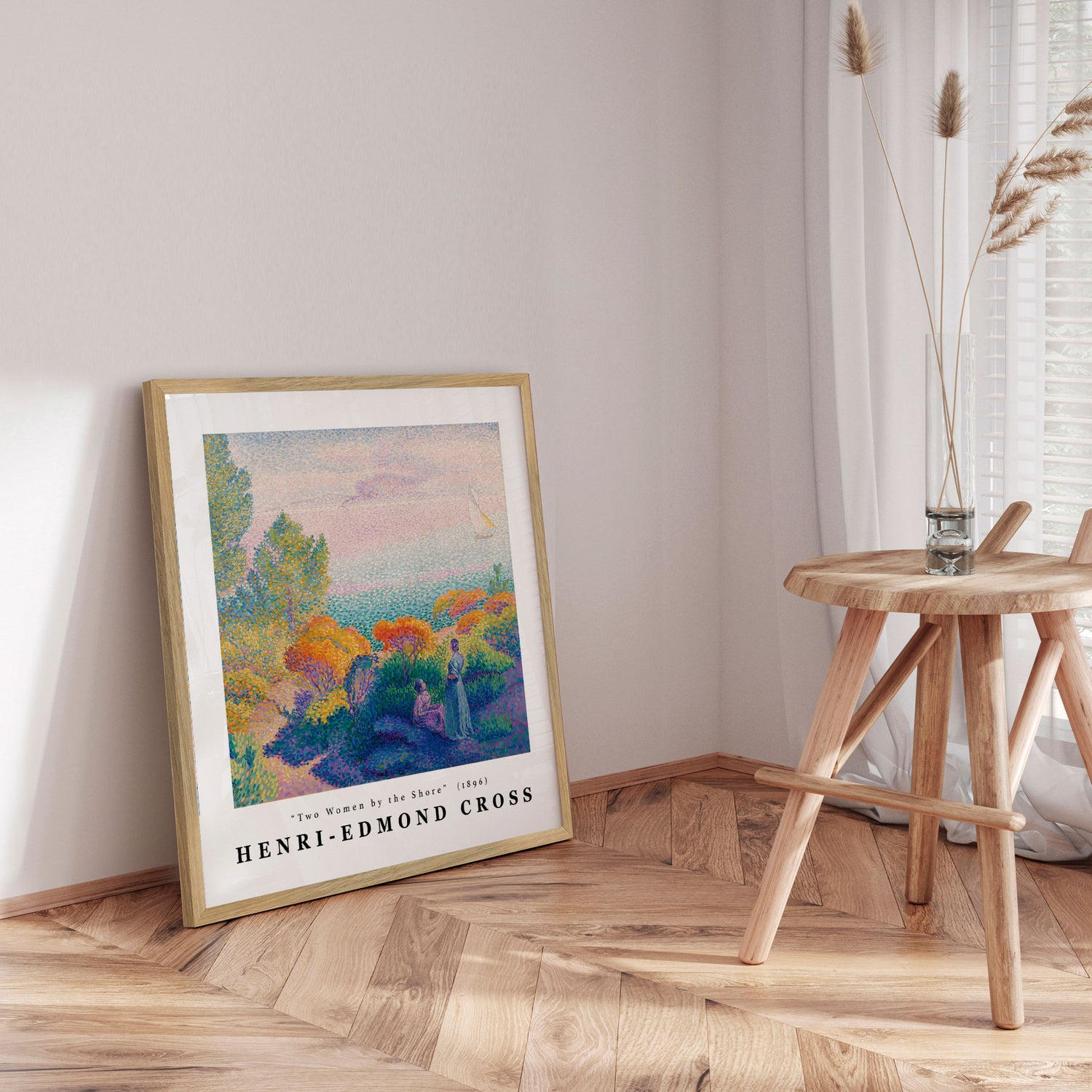 Plakat - Two Women by the Shore - Henri-Edmond Cross - Incado