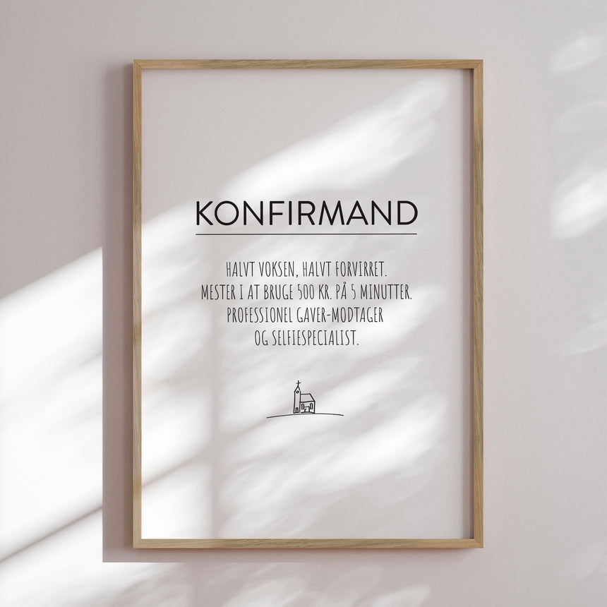 Plakat - Konfirmation - Incado