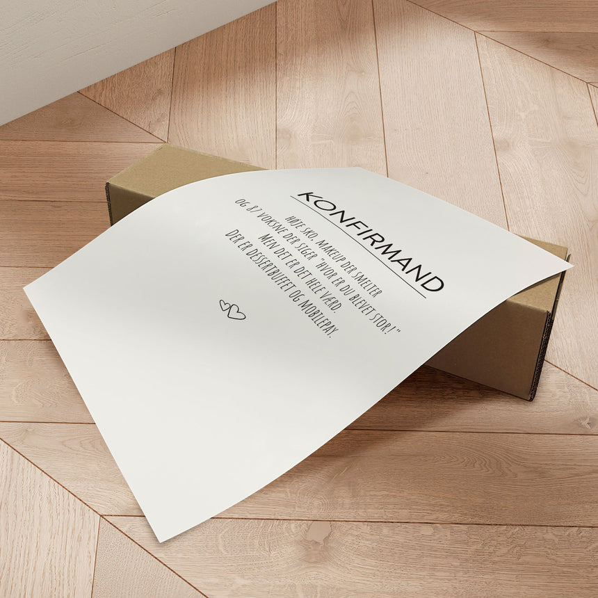 Plakat - Konfirmation II - Incado