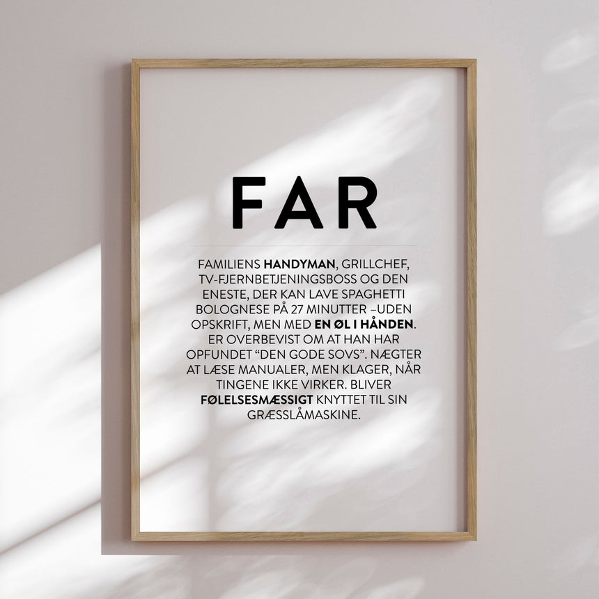 Plakat - Far - Incado