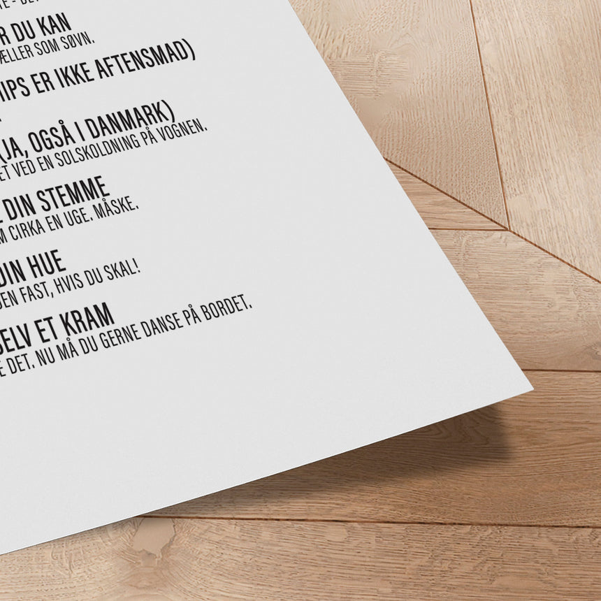 Plakat - Studenterugen - Incado