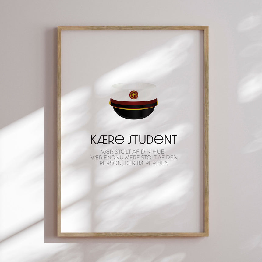 Plakat - Rød Student - Incado