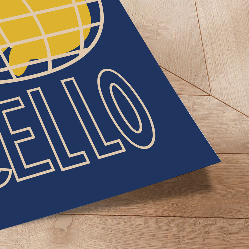 Plakat - Limoncello - Incado