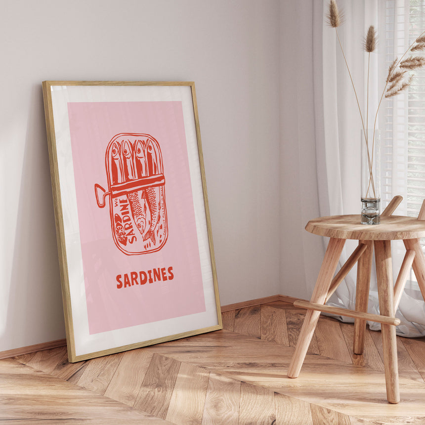 Plakat - Pink Sardines - Incado