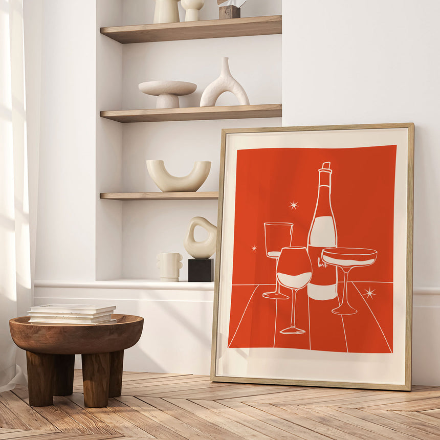 Plakat - Let's Drink - Incado