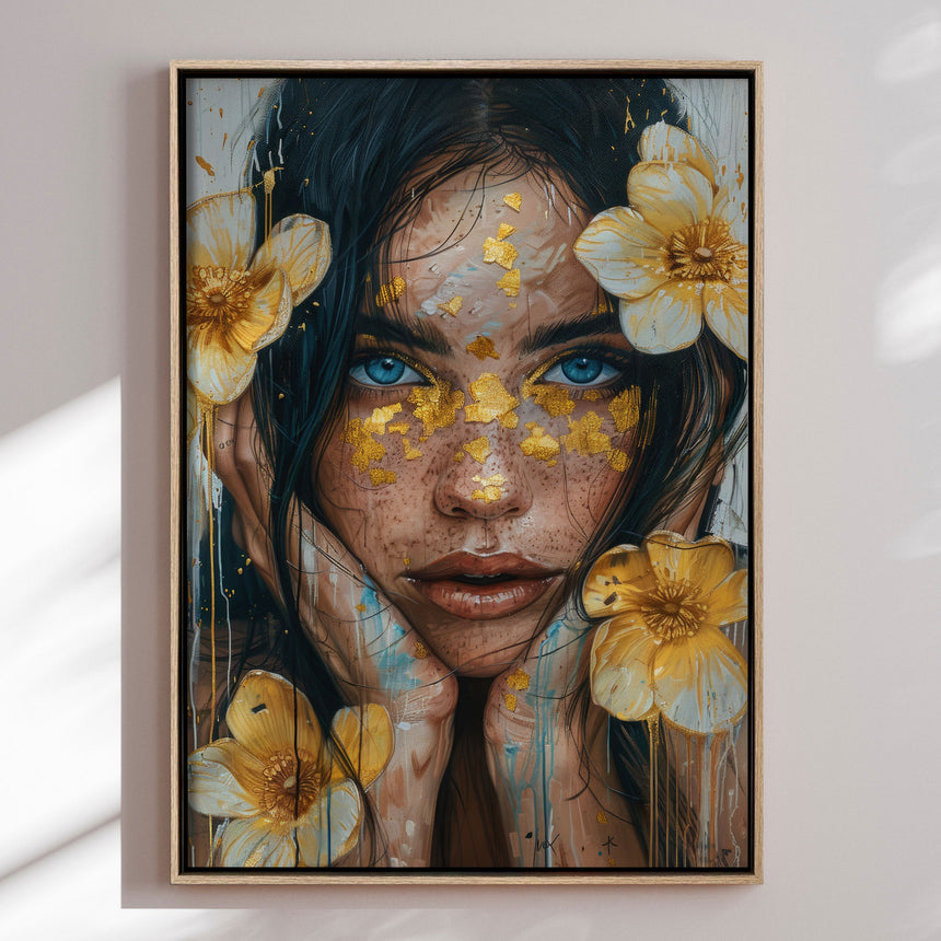 Lærredstryk - Aurora in Bloom