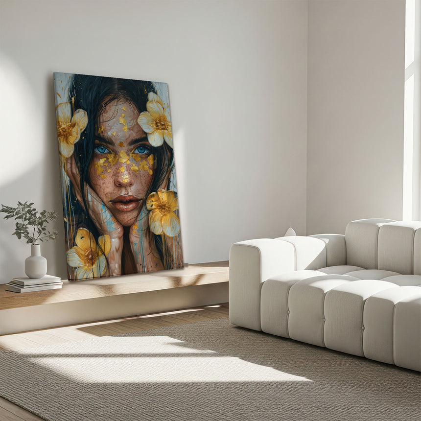 Lærredstryk - Aurora in Bloom