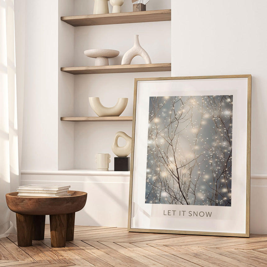 Plakat - Let it Snow