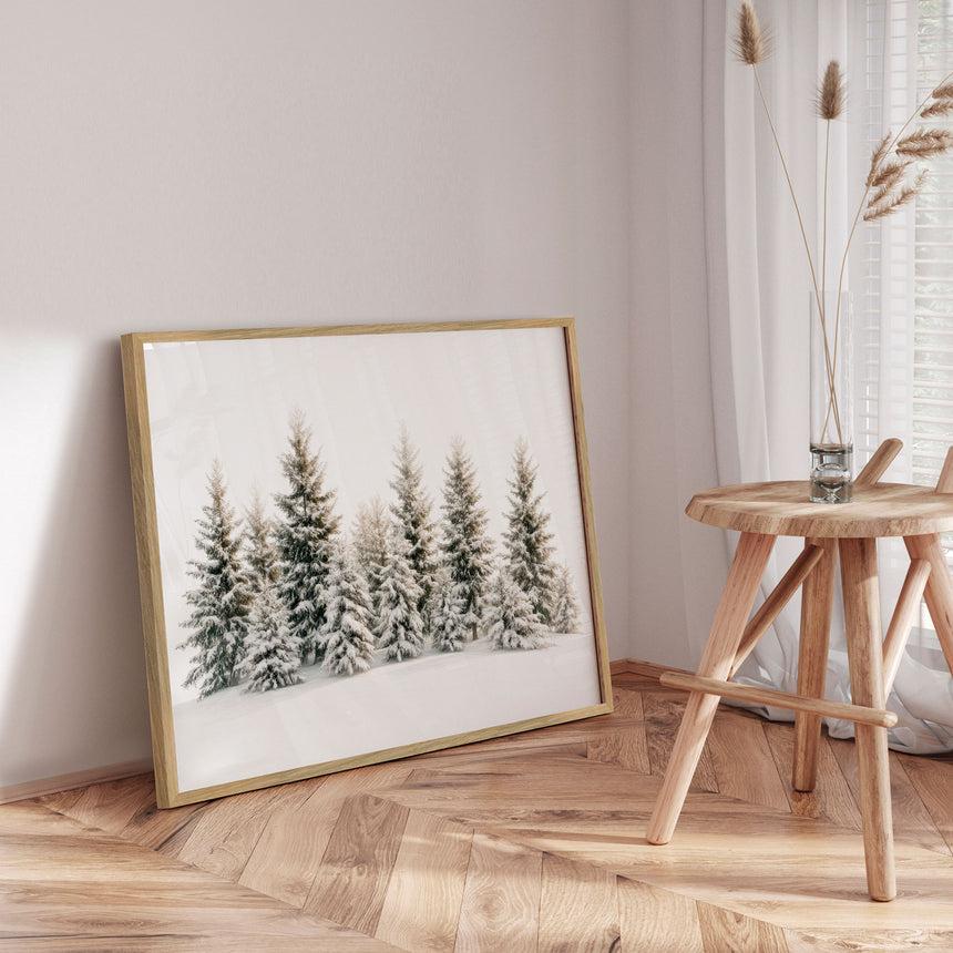 Plakat - Chrismas Trees