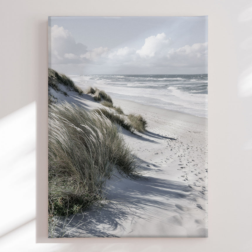 Lærredstryk - Between Dunes and Sea
