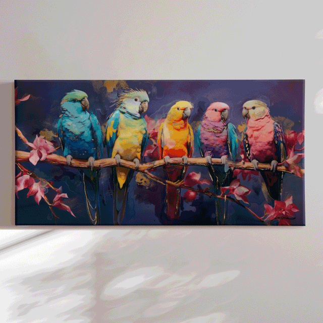 Håndlavet maleri - We Are Nice - Mixed media - Incado