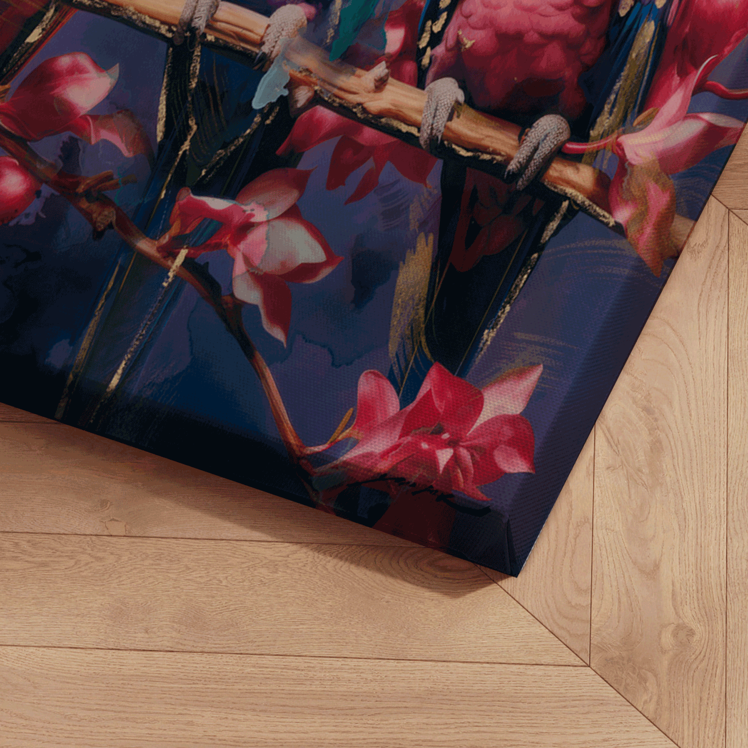 Håndlavet maleri - We Are Nice - Mixed media - Incado