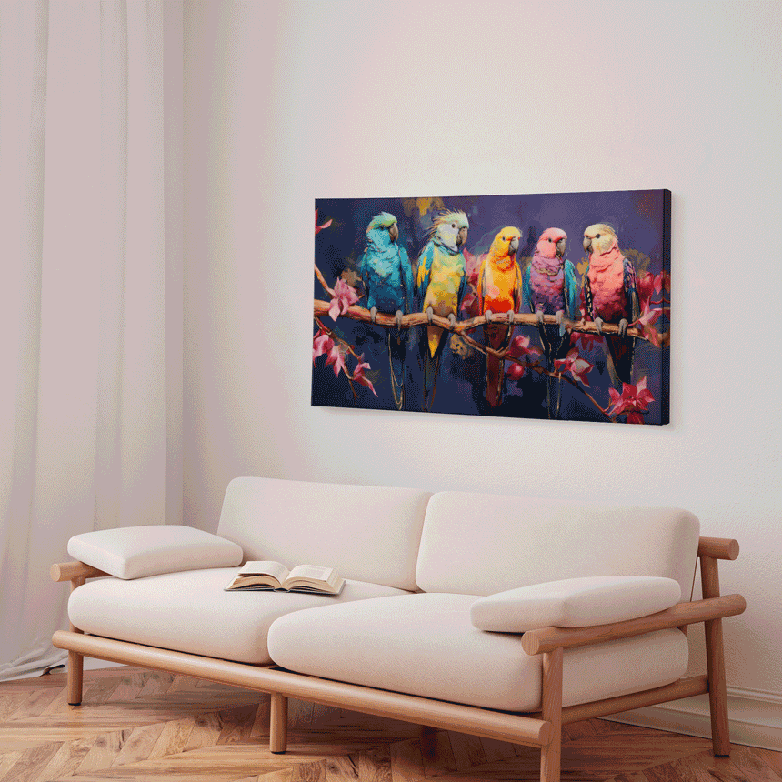 Håndlavet maleri - We Are Nice - Mixed media - Incado