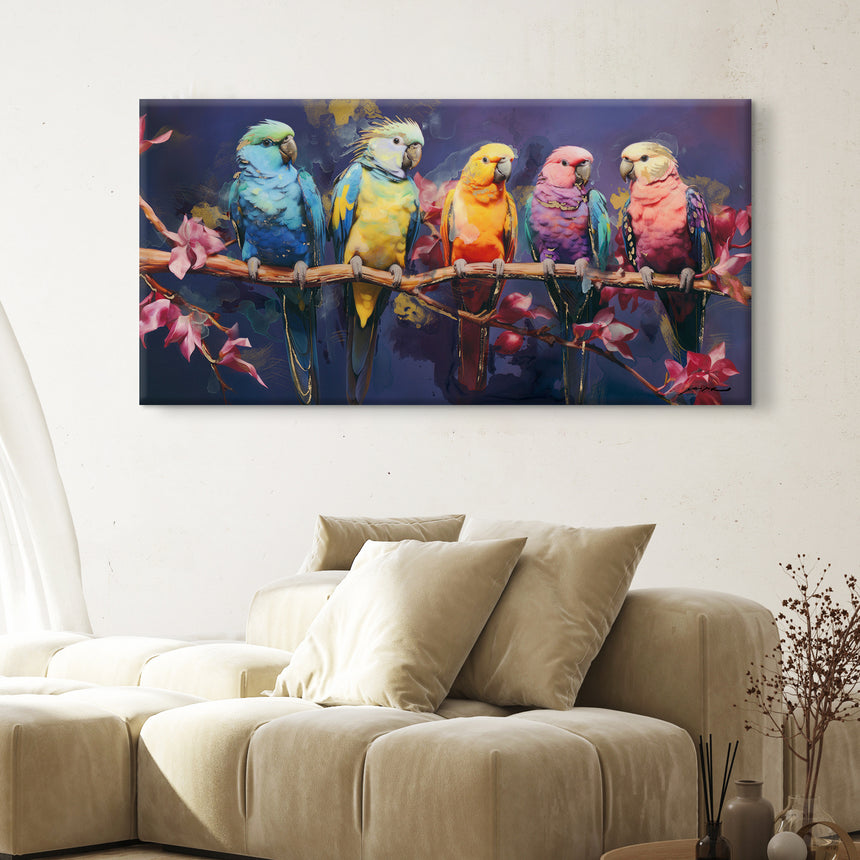 Håndlavet maleri - We Are Nice - Mixed media - Incado