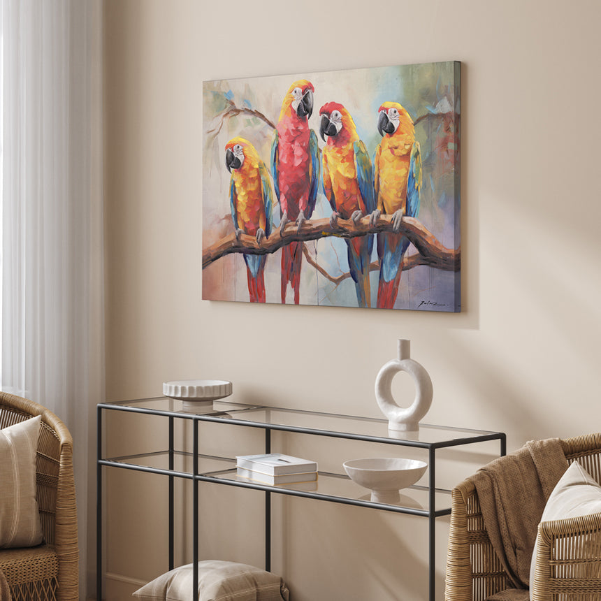 Håndlavet maleri - We Are Awesome - Mixed media - Incado