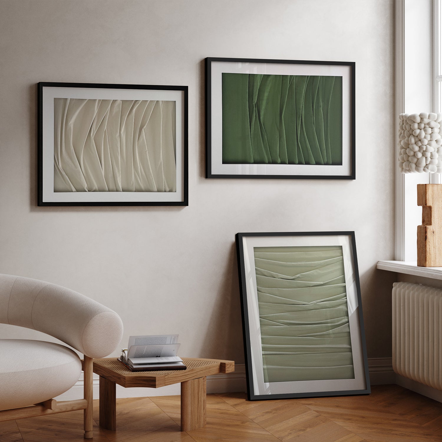 Struktur maleri - Earth  - Canvas Fold - Incado