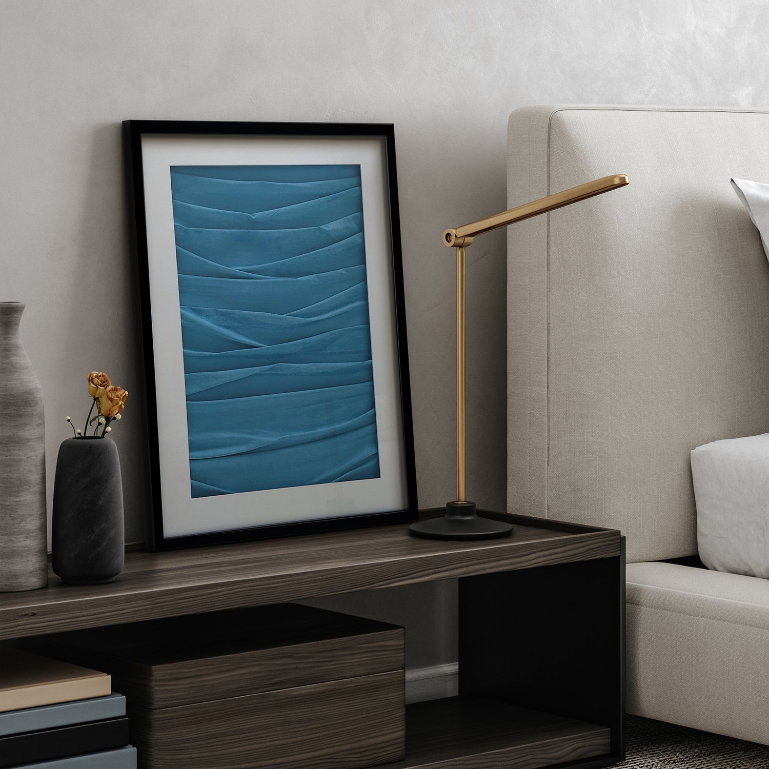 Struktur maleri - Earth  - Canvas Fold - Incado