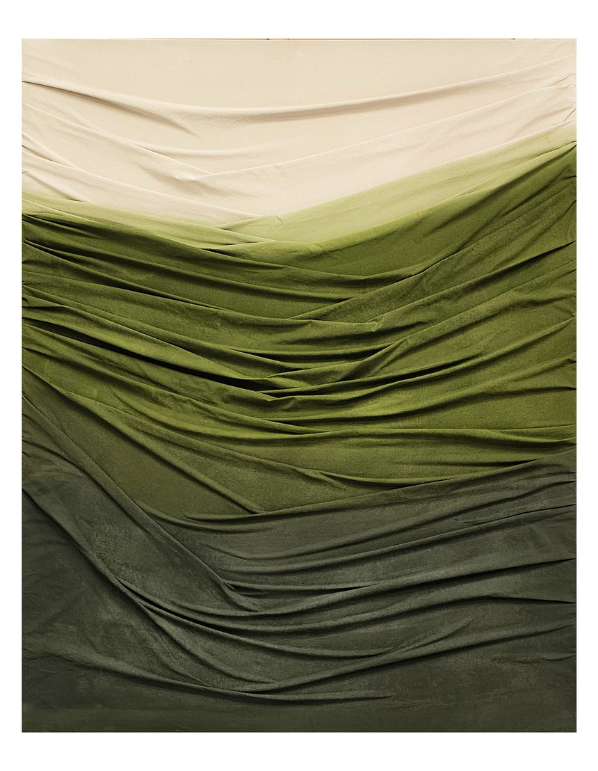 Struktur maleri - Colorful Flow - Canvas Fold - Incado