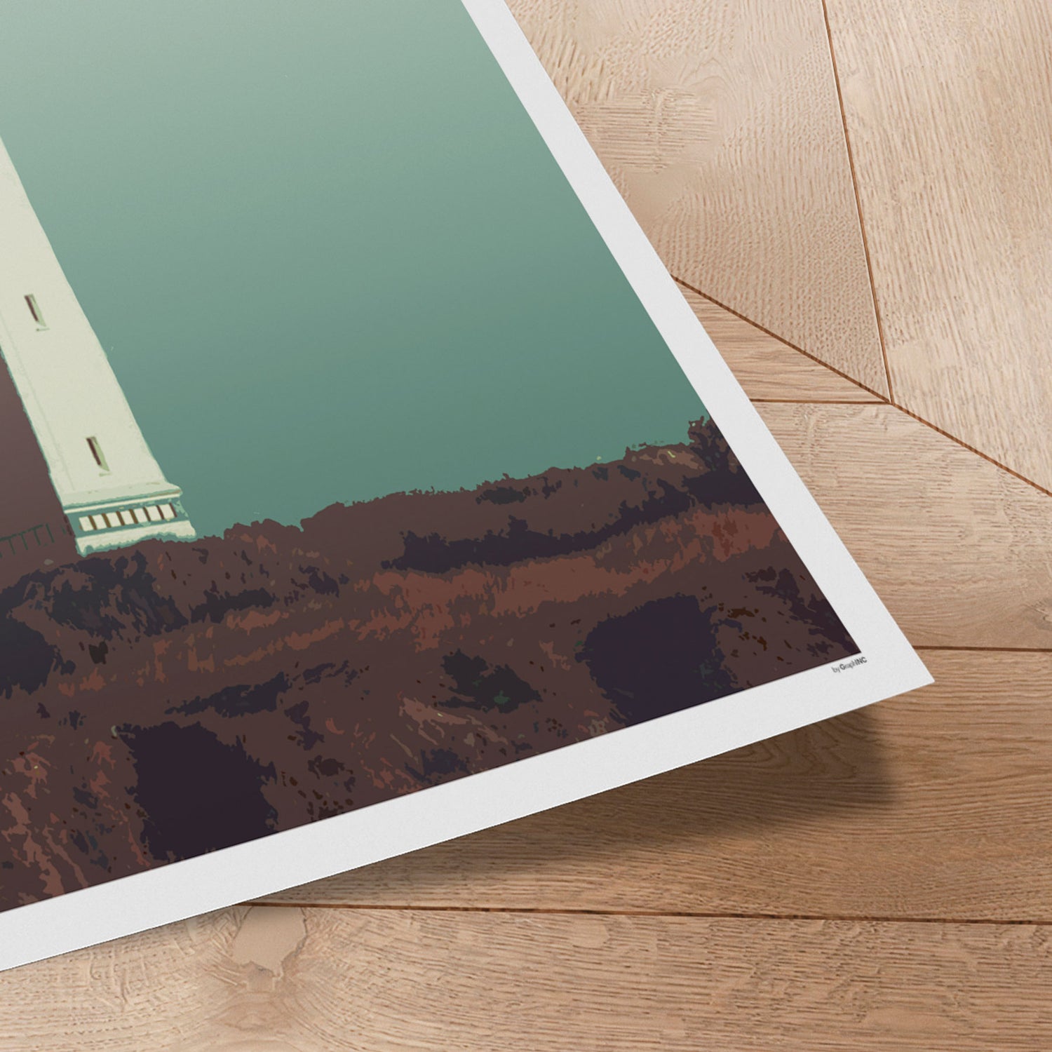 Plakat - Blåvandshuk fyr - Incado