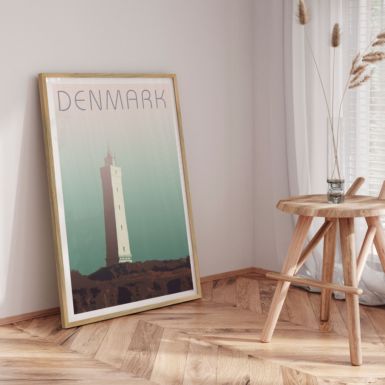 Plakat - Blåvandshuk fyr - Incado