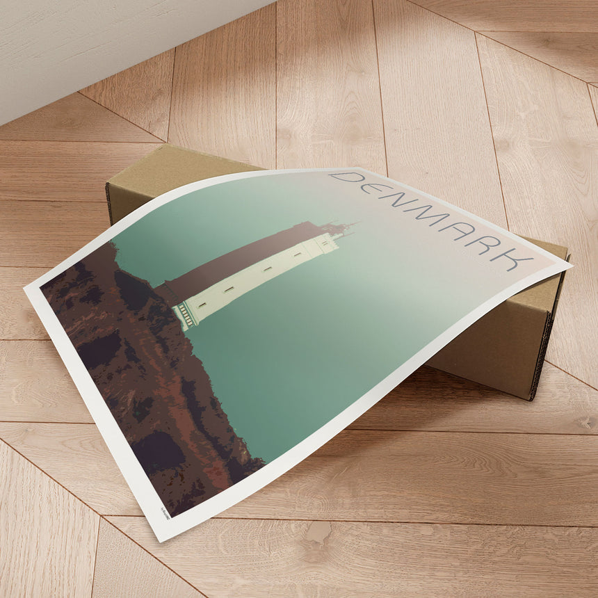 Plakat - Blåvandshuk fyr - Incado