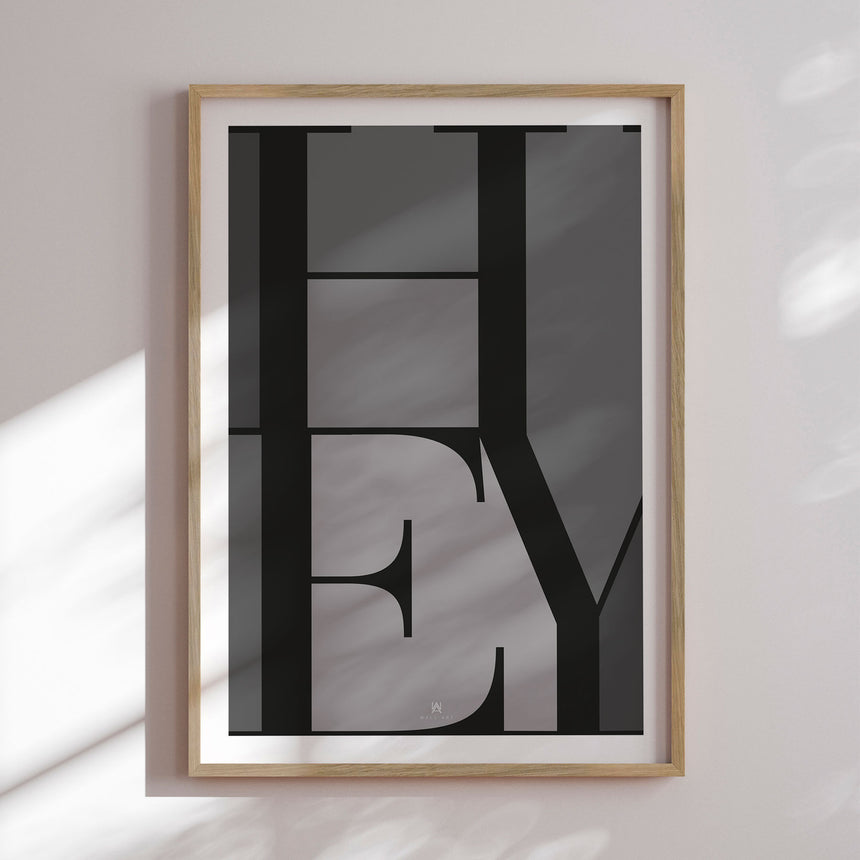 Plakat - Hey - Incado