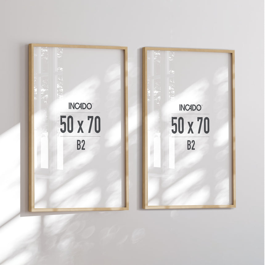 Billedvæg m. rammer og plakater - Duo - Incado