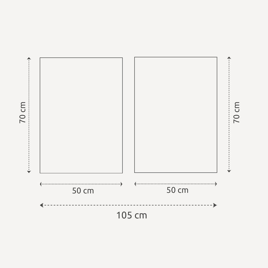 Billedvæg m. rammer og plakater - Duo - Incado