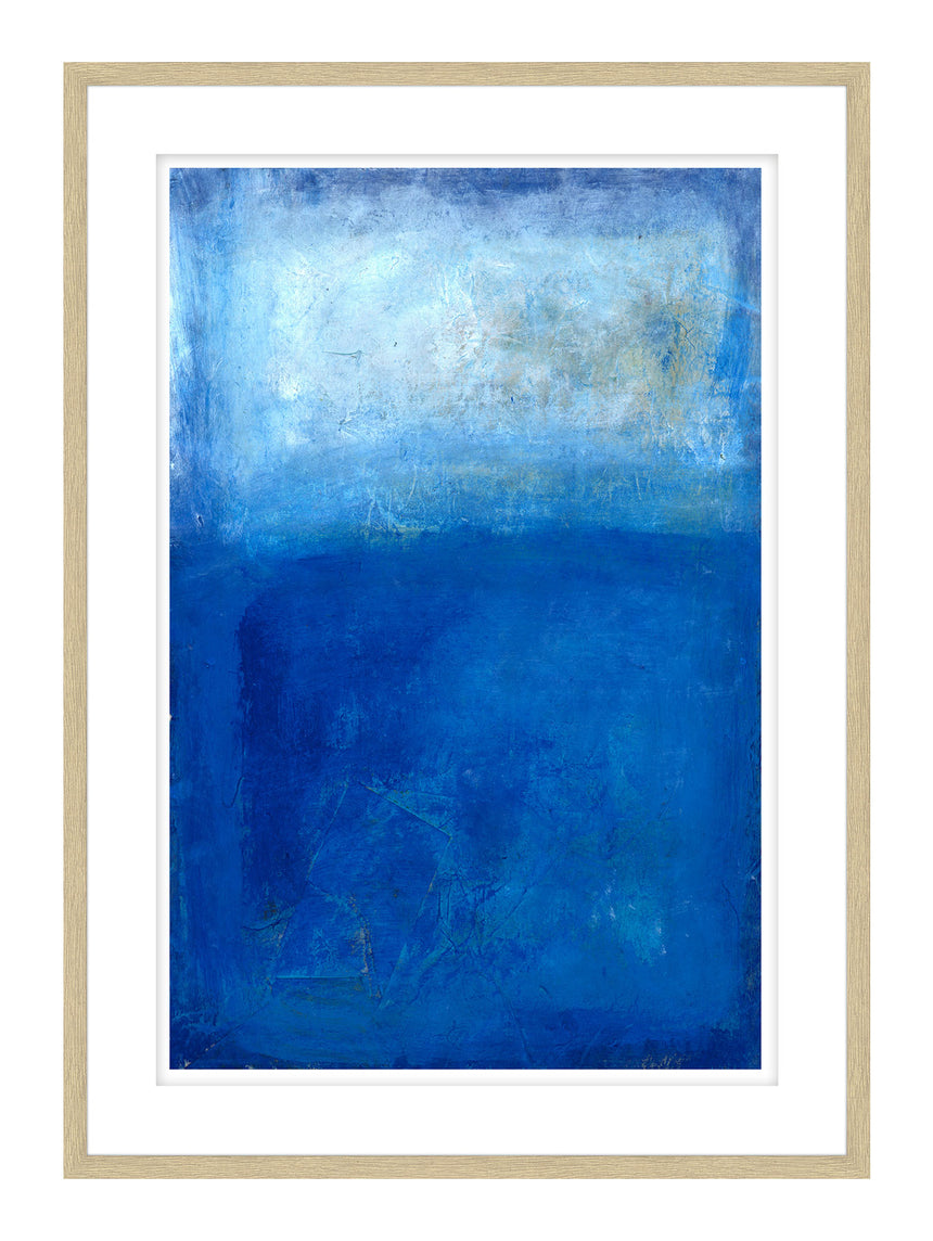 Luksus plakat i egeramme - Blue Gringe - École D´art - Incado