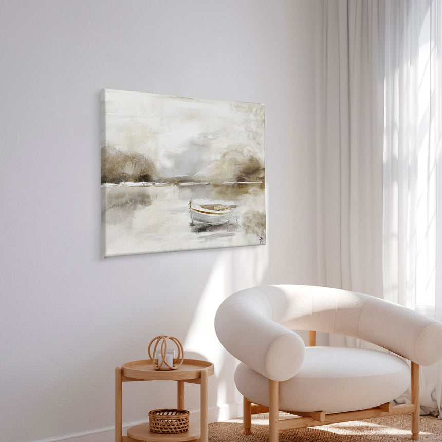 Håndlavet maleri - Dream Lake - Mixed media - Incado