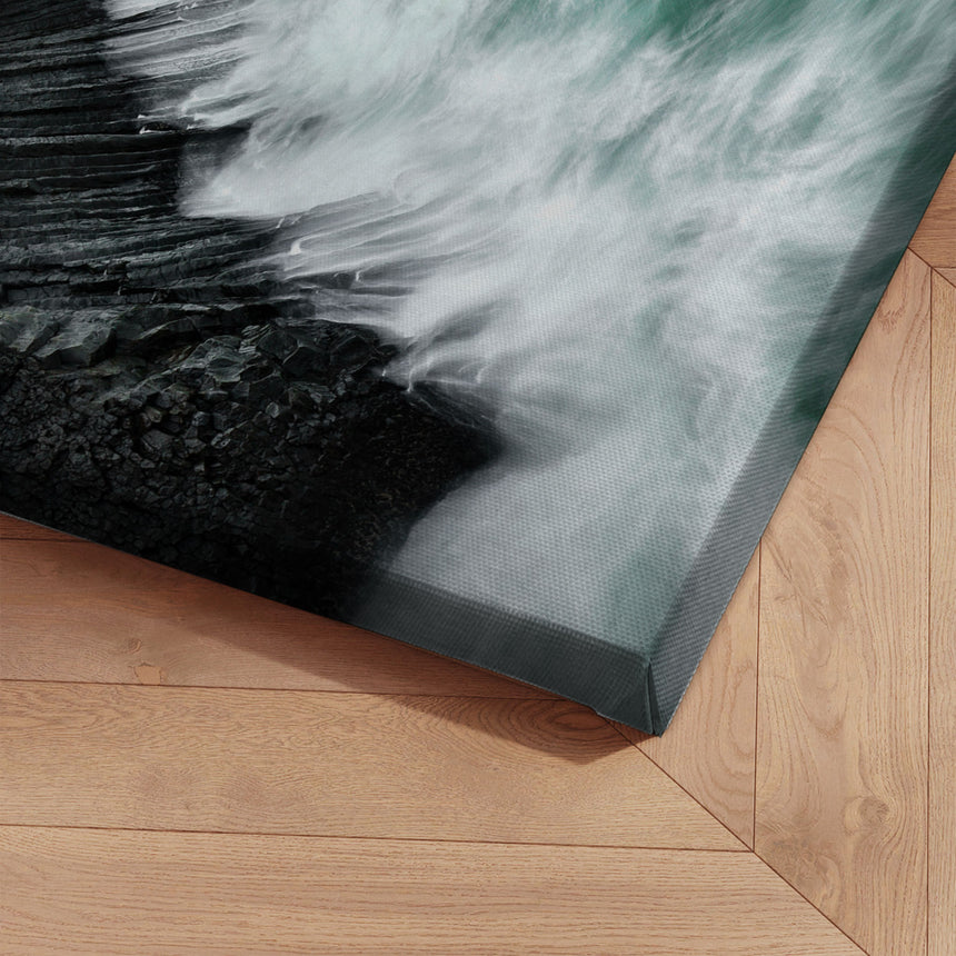 Lærredstryk - Arnarstapi Cliffs - Mads Iversen