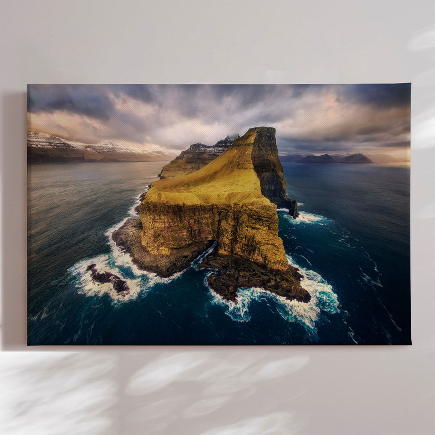 Lærredstryk - Kalsoy - Mads Iversen