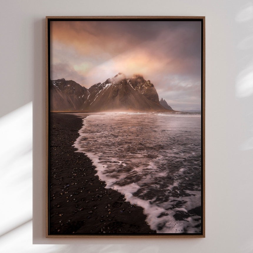 Lærredstryk - Stokksnes - Mads Iversen