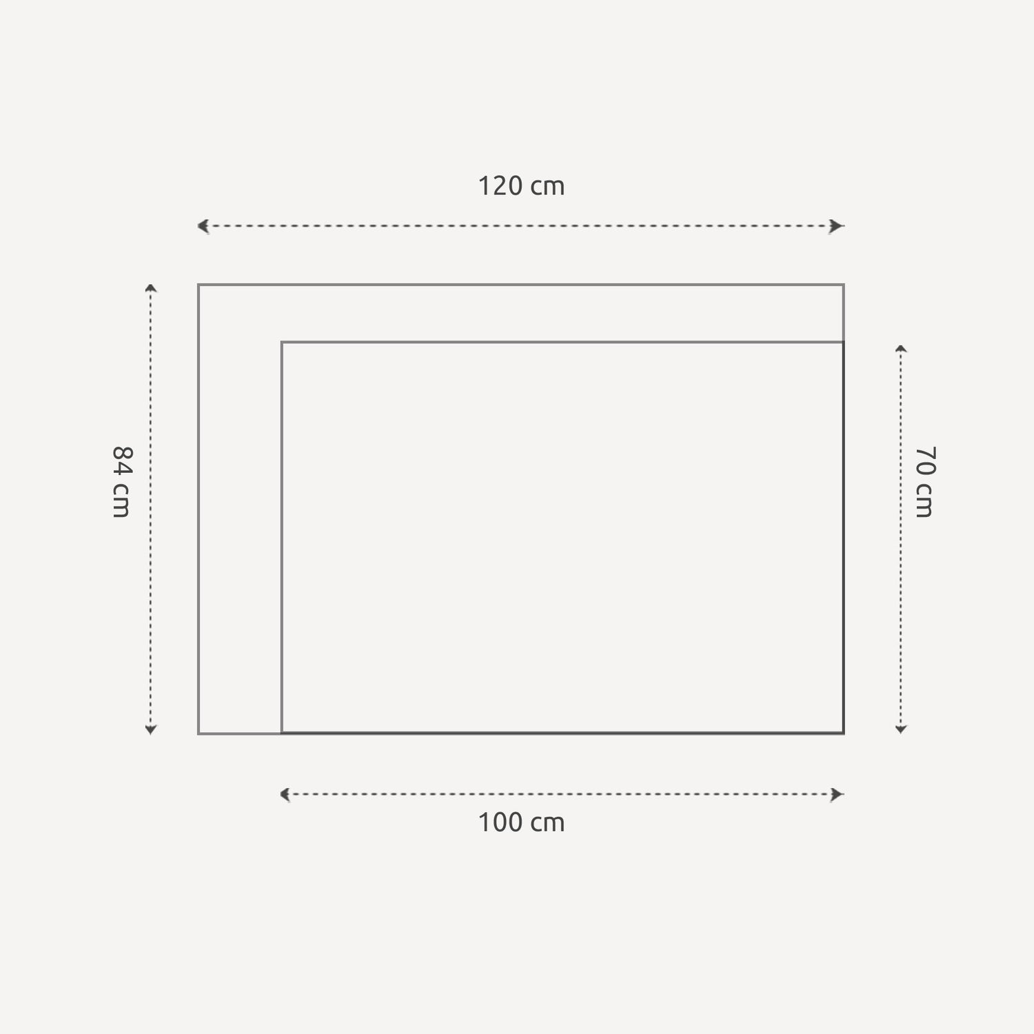 Verdenskort - Sand - Plakat - Incado