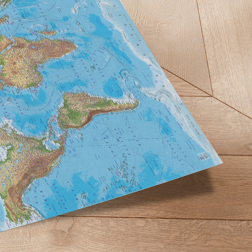 Verdenskort - Clarity - Plakat - Incado