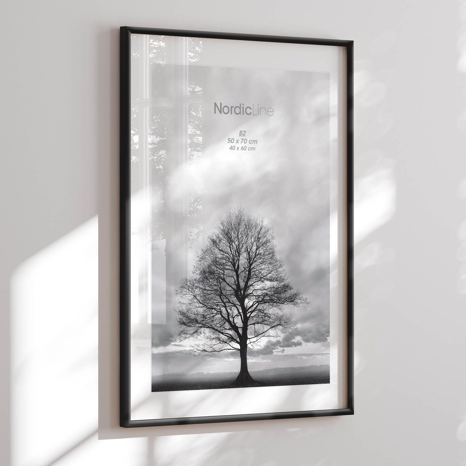 Aluminiumsramme - Sort - NordicLine - Incado