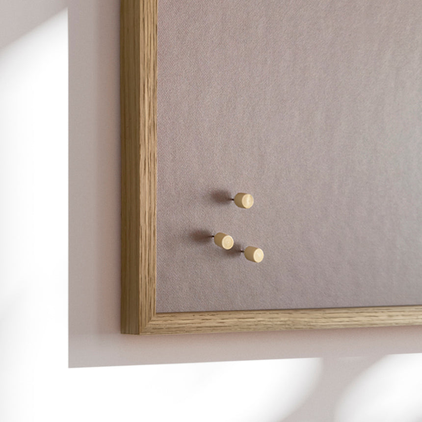 Cylinder tegnestift i træ - 50 stk - Incado