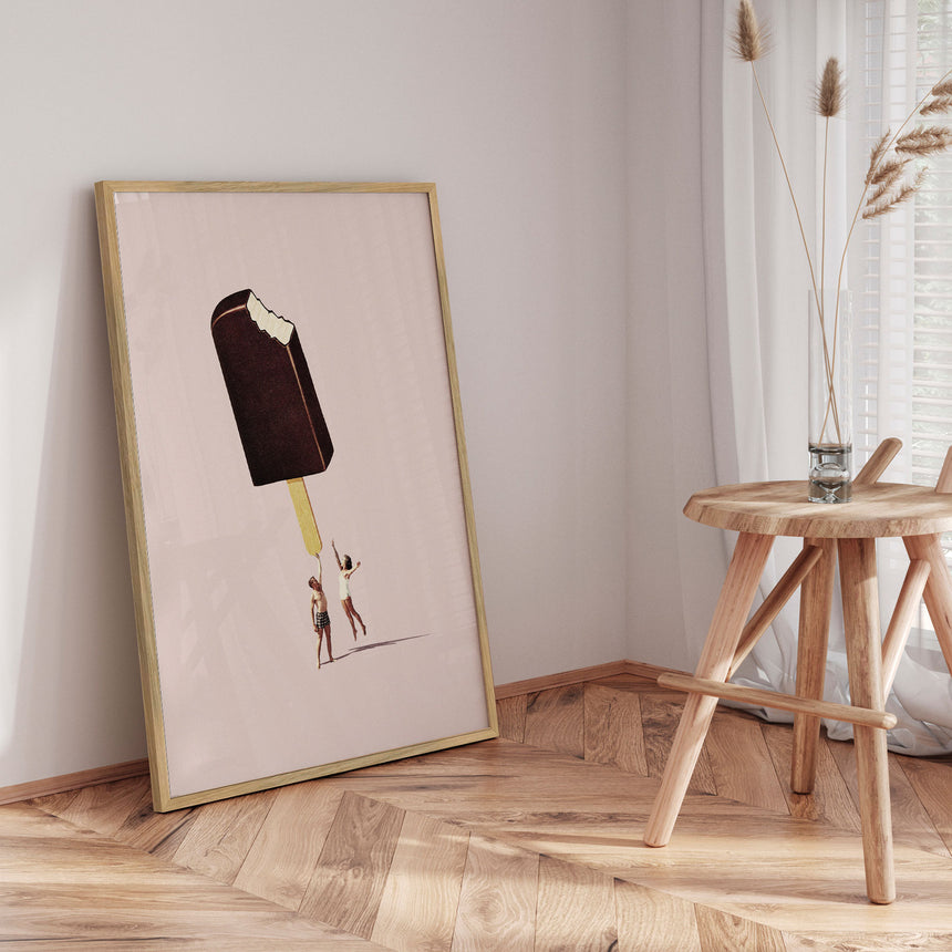 Plakat - Ice Cream - Maarten Léon - Incado