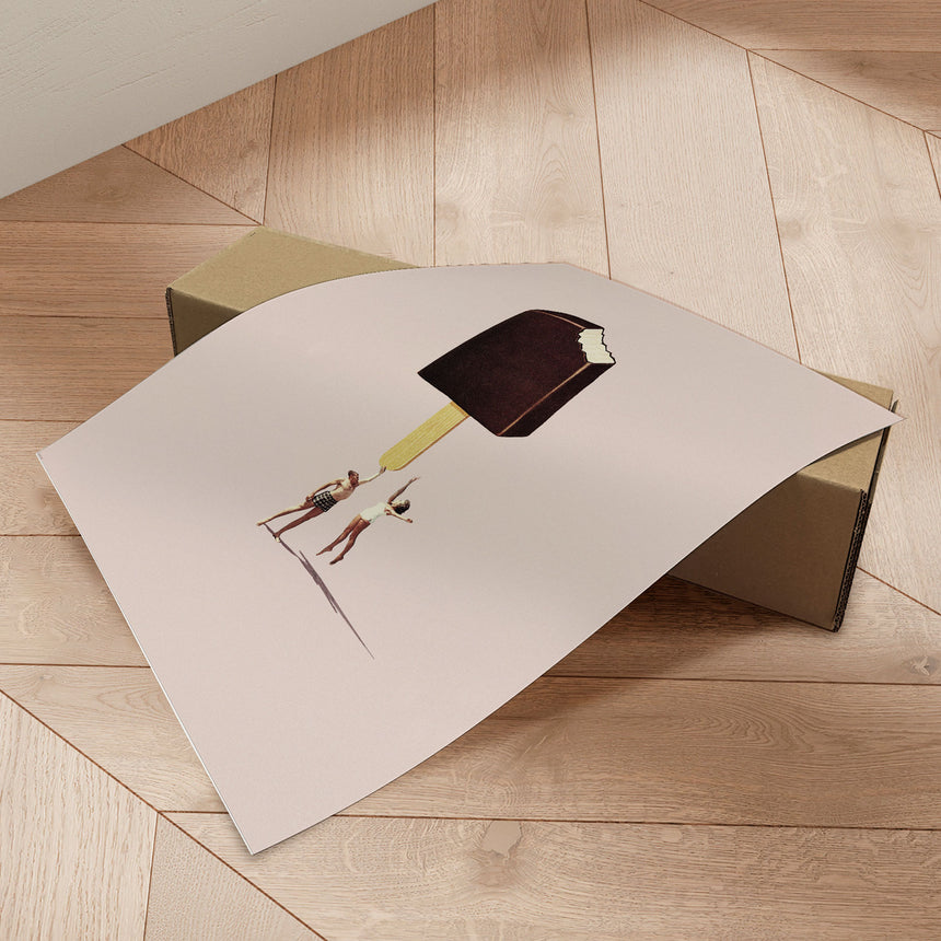 Plakat - Ice Cream - Maarten Léon - Incado