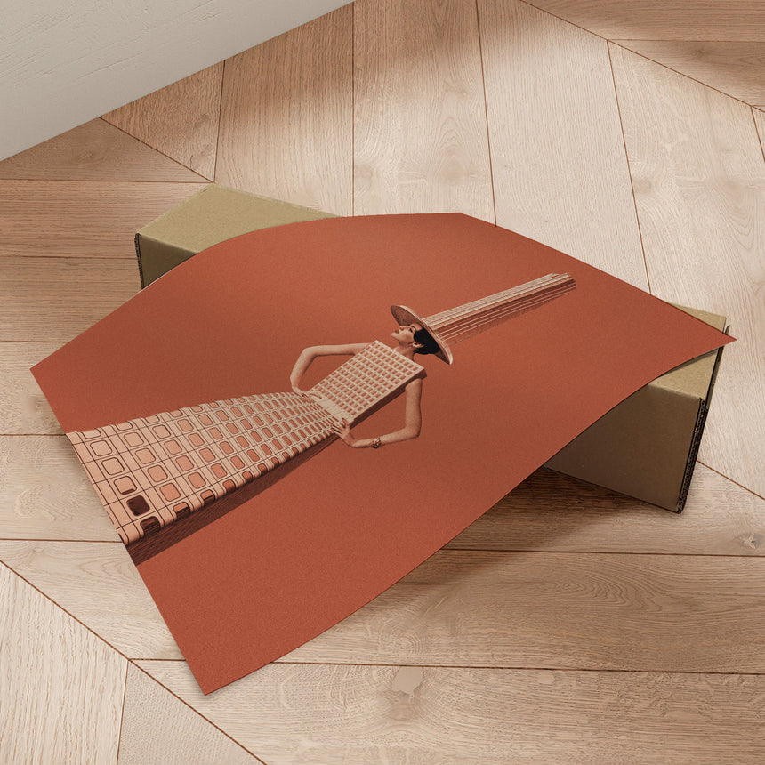 Plakat - Big Hat - Maarten Léon - Incado