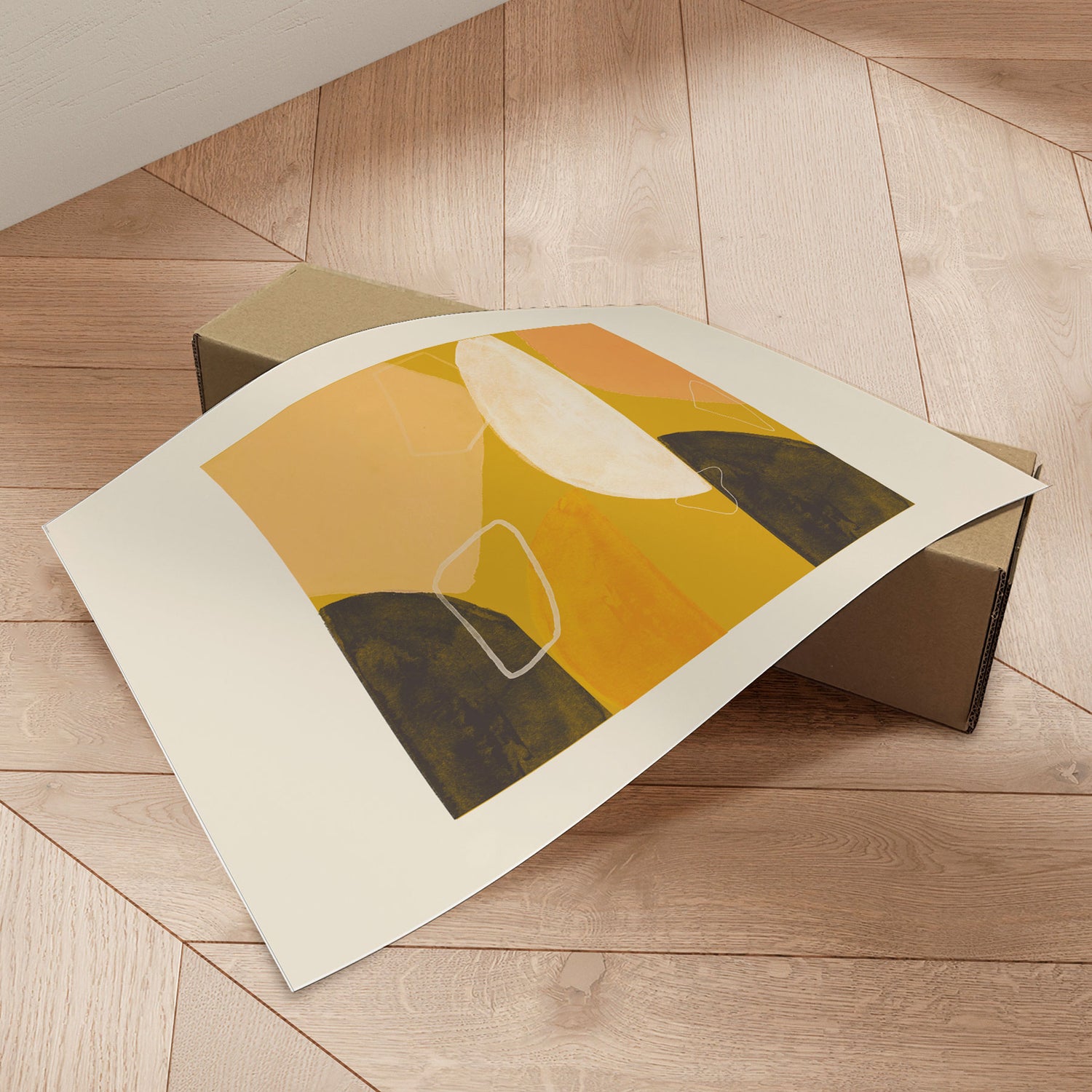 Plakat - Abstract Harmony - THE MIUUS STUDIO - Incado