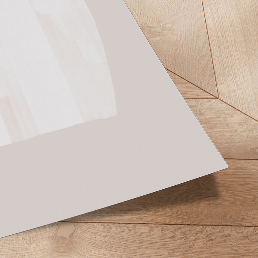 Plakat - Silent Structure With Black on White Texture - uplusmestudio - Incado