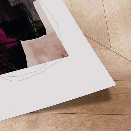 Plakat - Abstract Brush Strokes 77 - Mareike Böhmer - Incado