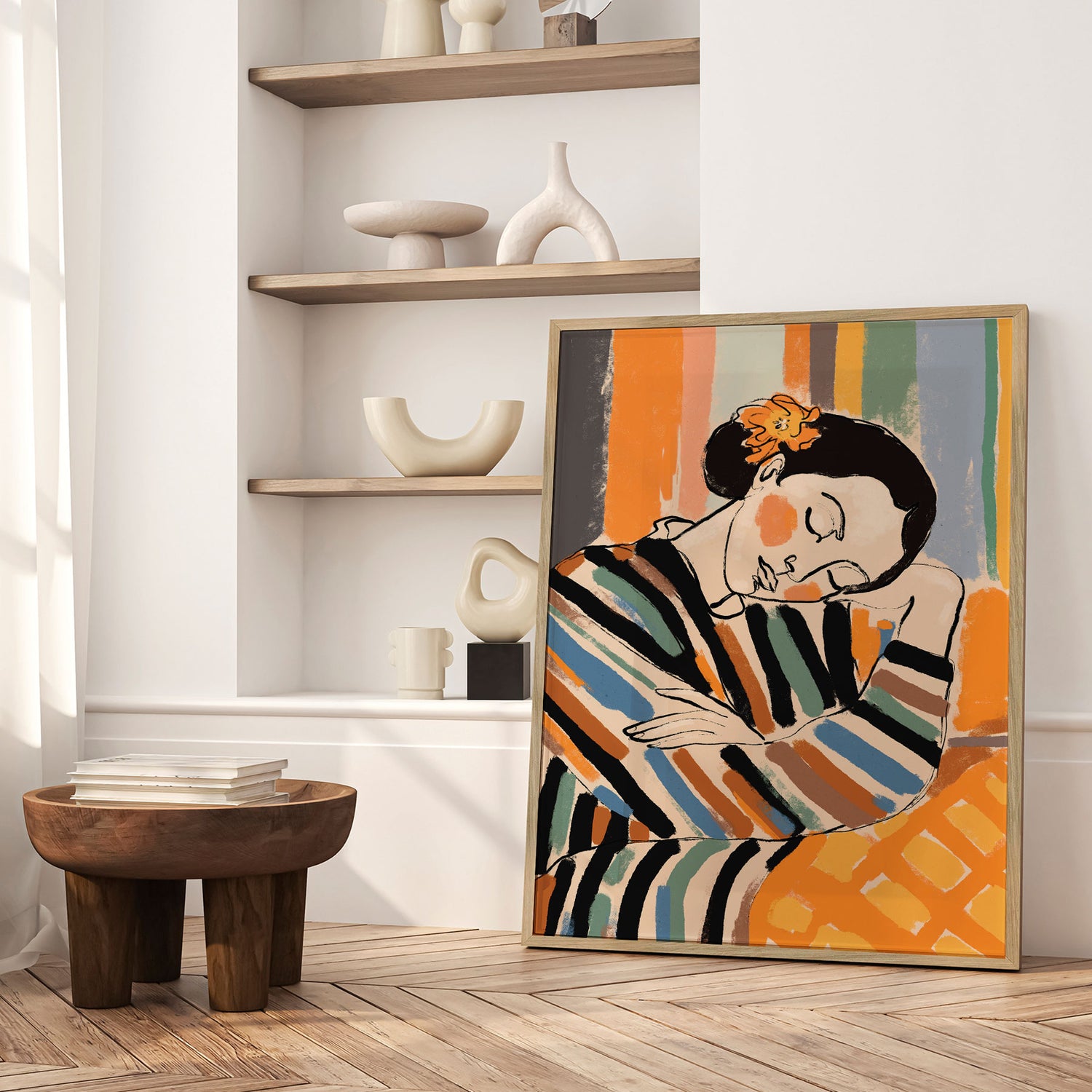 Plakat - Striped Serenity - Treechild - Incado