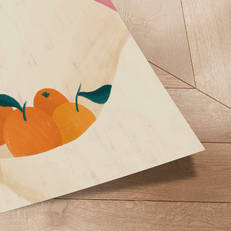 Plakat - The Woman With the Oranges - Bea Müller - Incado