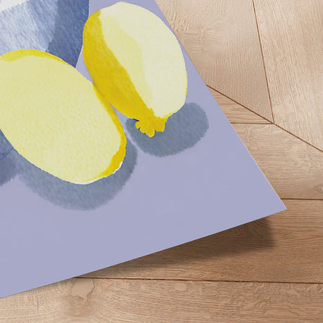 Plakat - Zitronen in Schale - Ohkimiko - Incado