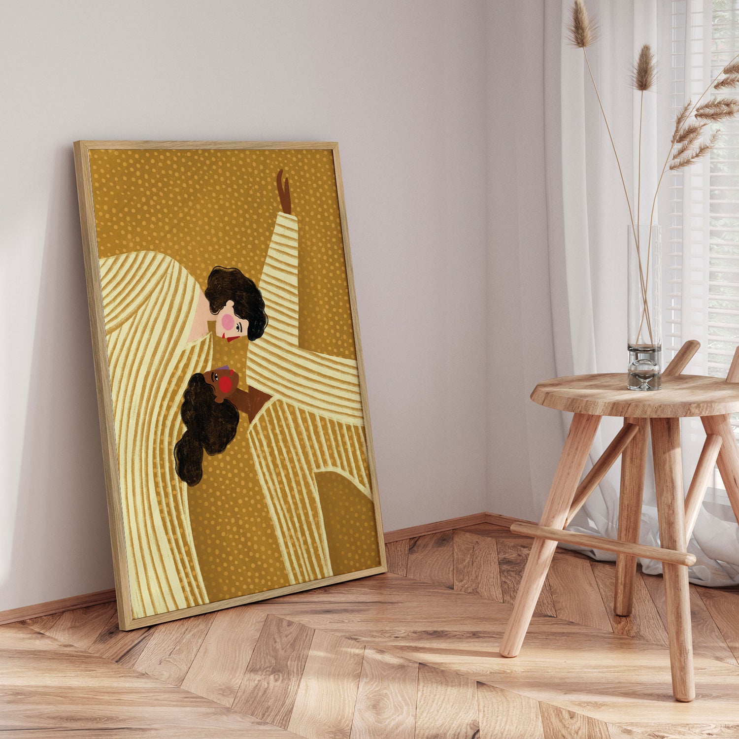 Plakat - Two Line Women - Bea Müller - Incado