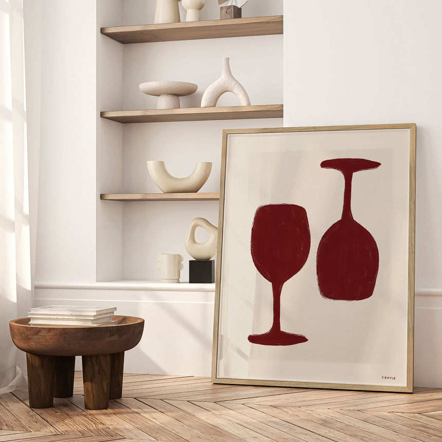 Plakat - Wine Time - Tara Royle - Incado