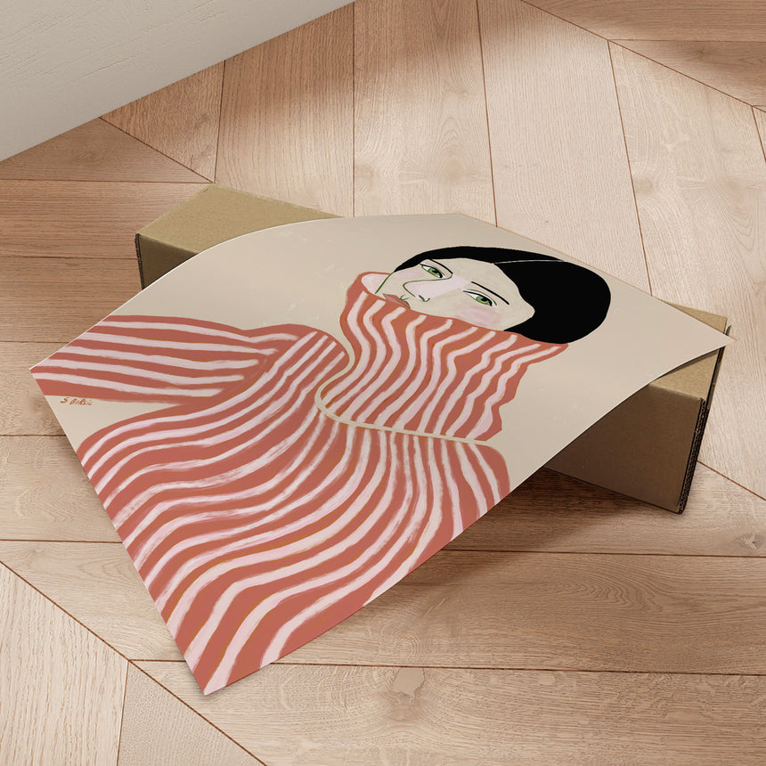 Plakat - Pink Sweater - Sharyn Bursic - Incado