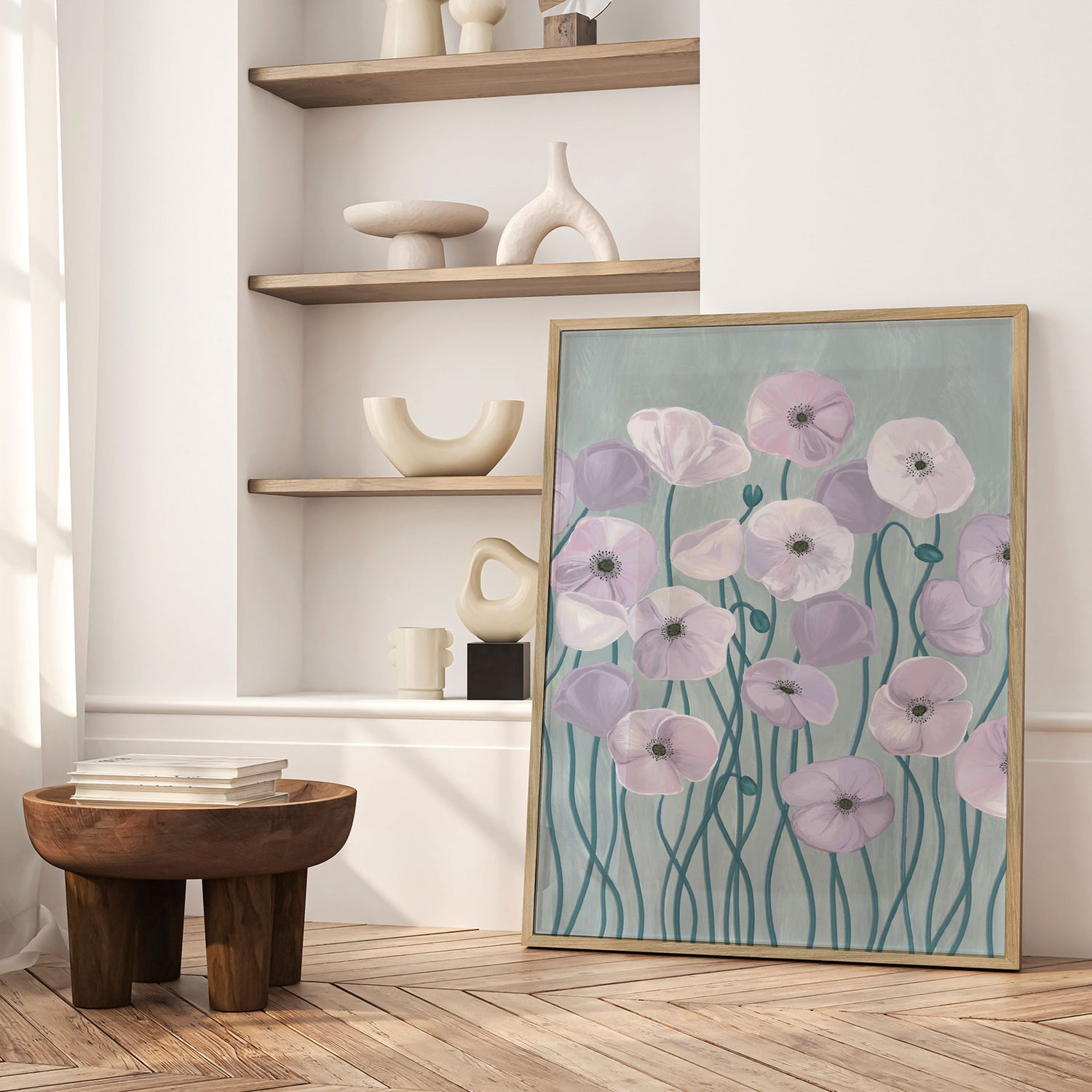 Plakat - Pastel Flowers - EMELIEmaria - Incado